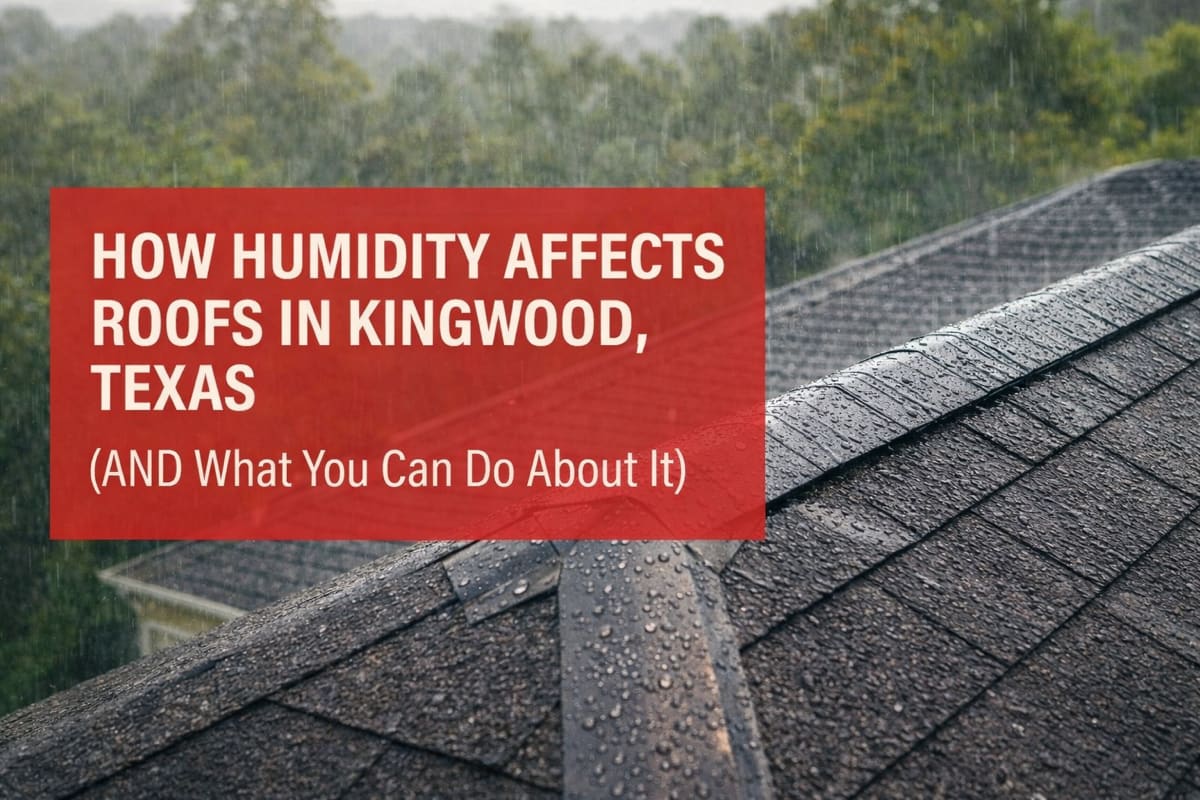 How Humidity Affects Roofs in Kingwood, Texas (And What You Can Do About It)
