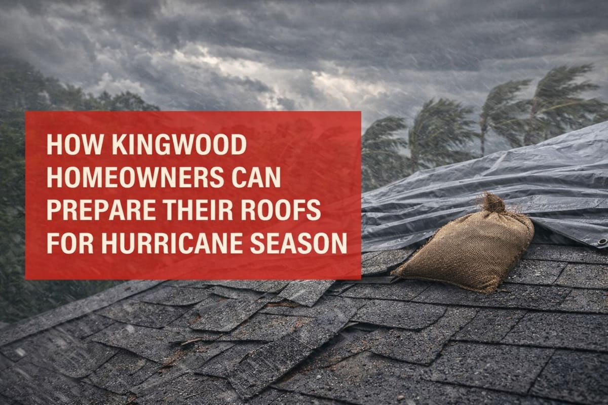 How Kingwood Homeowners Can Prepare Their Roofs for Hurricane Season